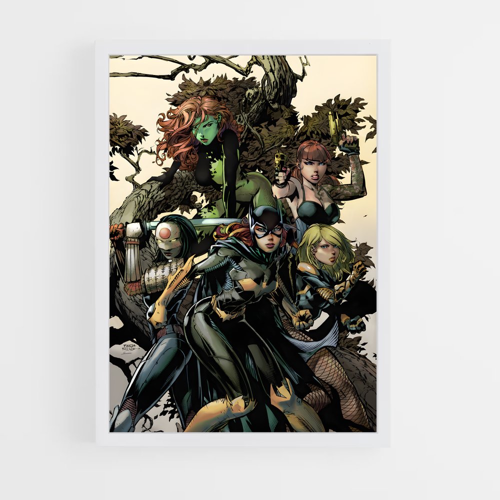 ap-birds of prey-5 cadre Blanc