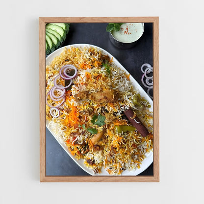 ap-biryani-3 cadre Bois clair