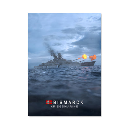 Poster Flamme Nautique