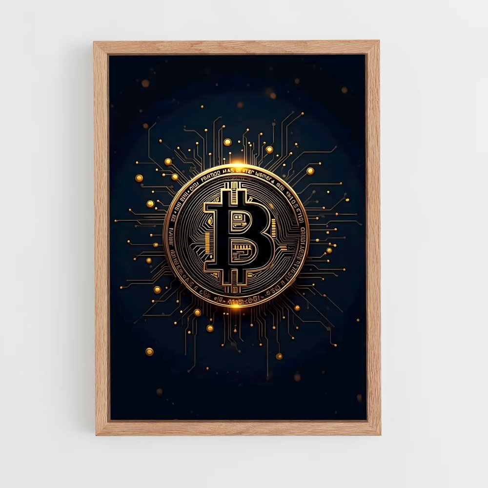 ap-bitcoin-12 cadre Bois clair