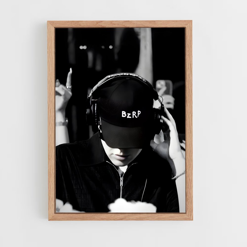 ap-bizarrap-2 cadre Bois clair