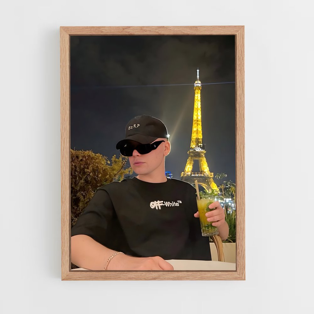 ap-bizarrap-5 cadre Bois clair