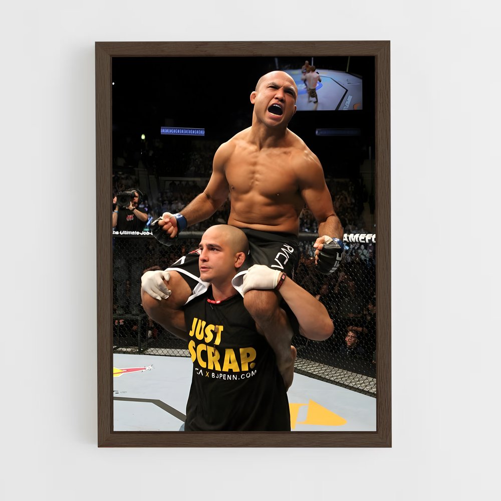 ap-bj penn-4 cadre Bois foncé