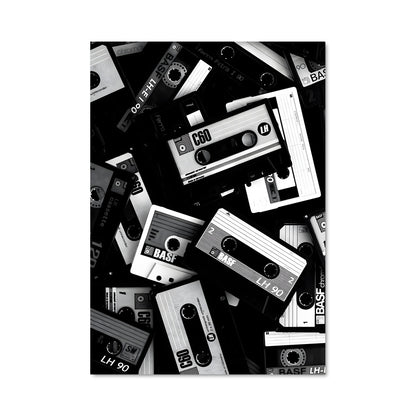 Poster Cassettes Nostalgie