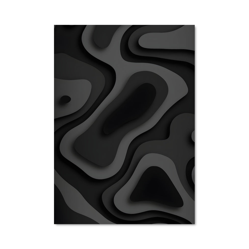 Poster Fluidité Noire