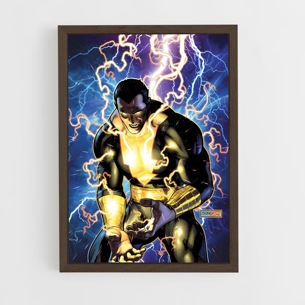ap-black adam-4 cadre Bois foncé