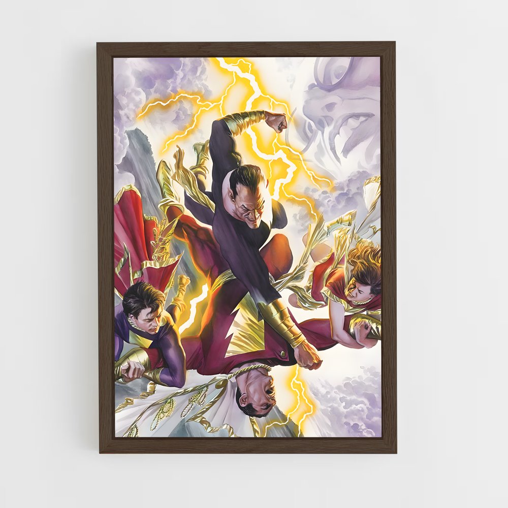 ap-black adam-6 cadre Bois foncé