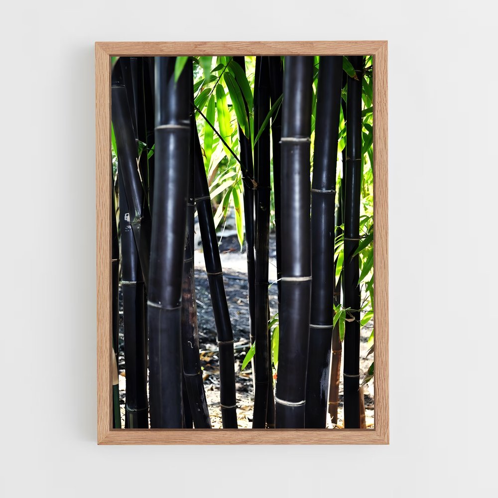 ap-black bamboo-1 cadre Bois clair