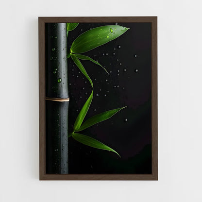 ap-black bamboo-4 cadre Bois foncé