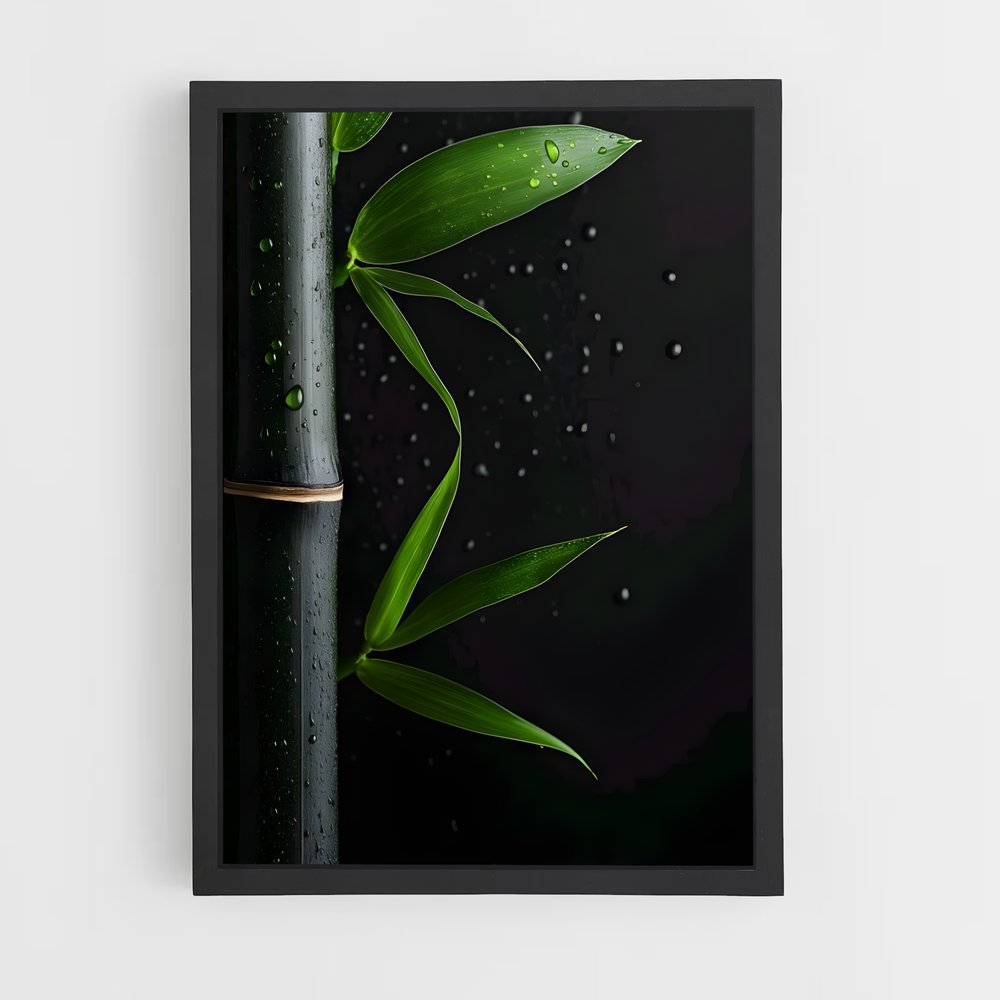 ap-black bamboo-4 cadre Noir