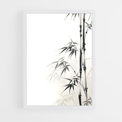 ap-black bamboo-5 cadre Blanc