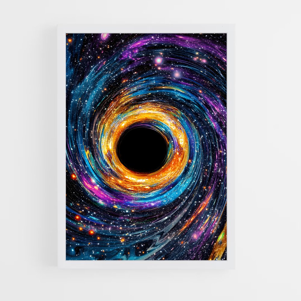 ap-black hole-12 cadre Blanc