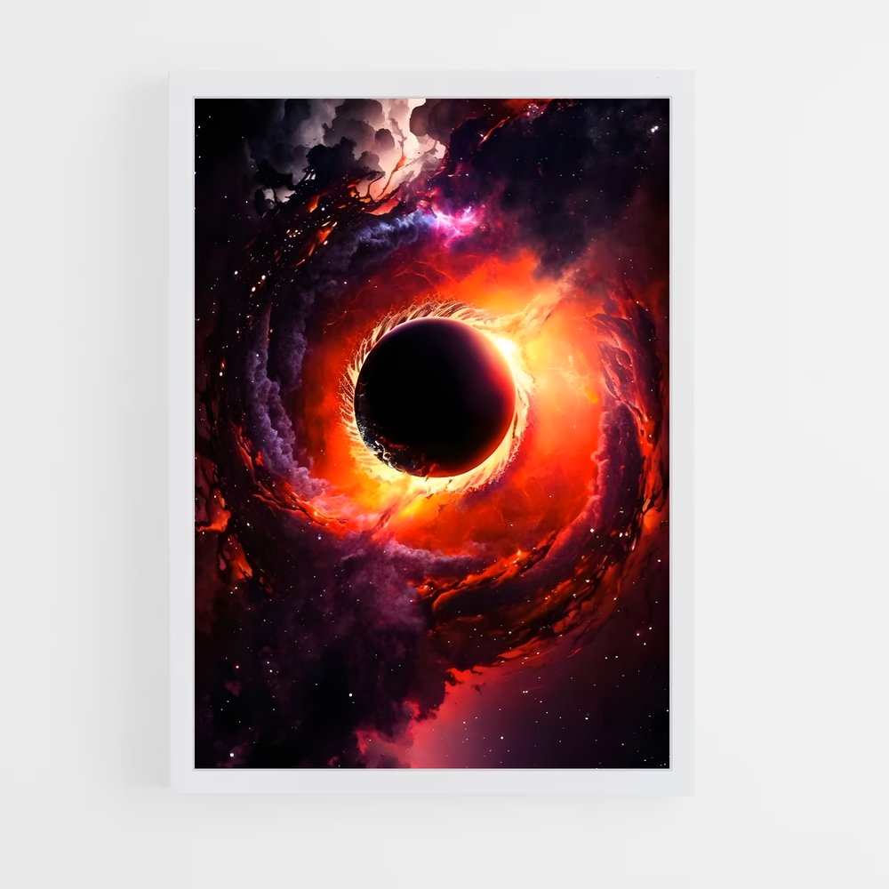ap-black hole-15 cadre Blanc