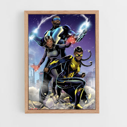 ap-black lightning-4 cadre Bois clair