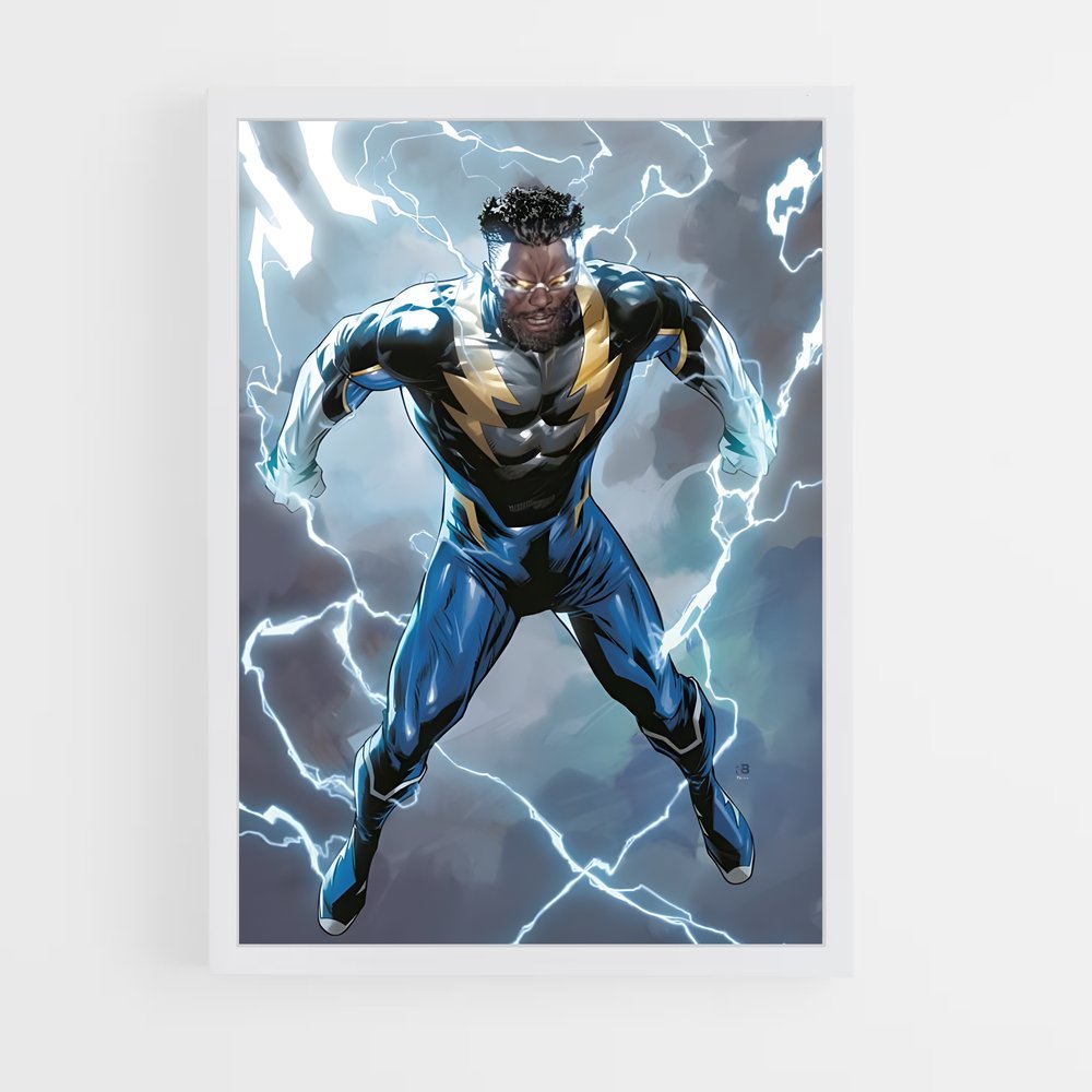 ap-black lightning-6 cadre Blanc
