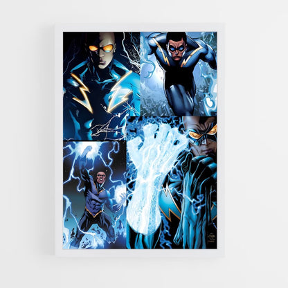 ap-black lightning-7 cadre Blanc