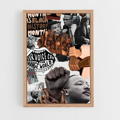 ap-black lives matter-4 cadre Bois clair