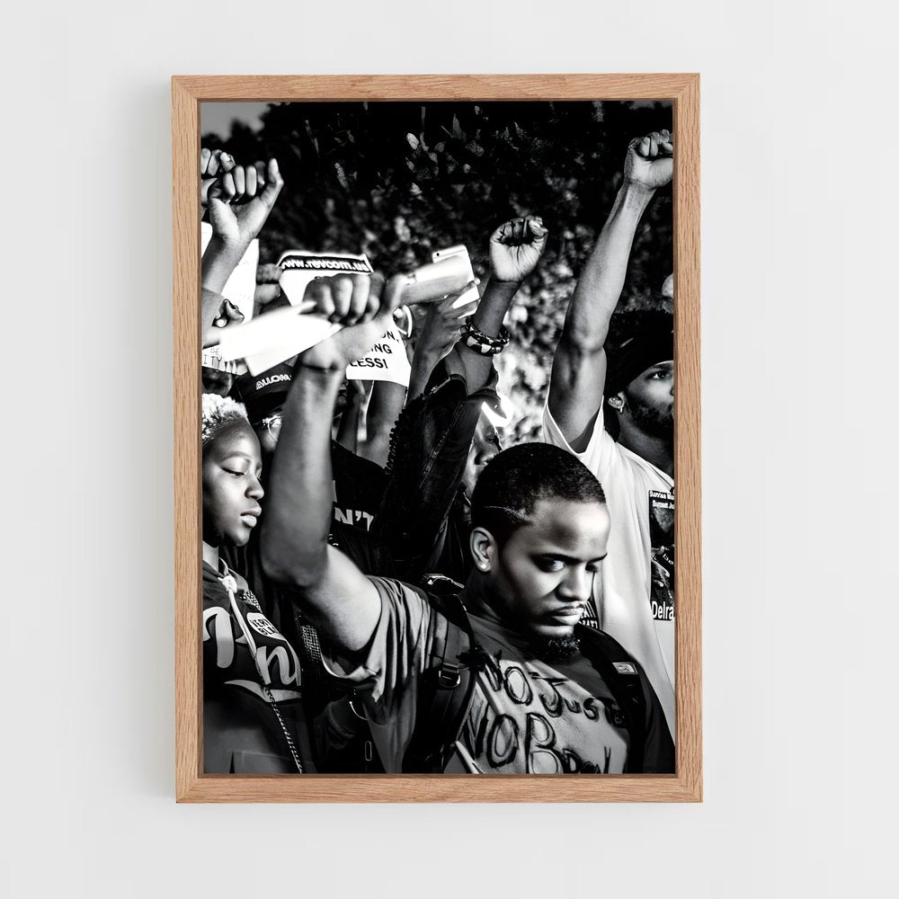 ap-black lives matter-8 cadre Bois clair