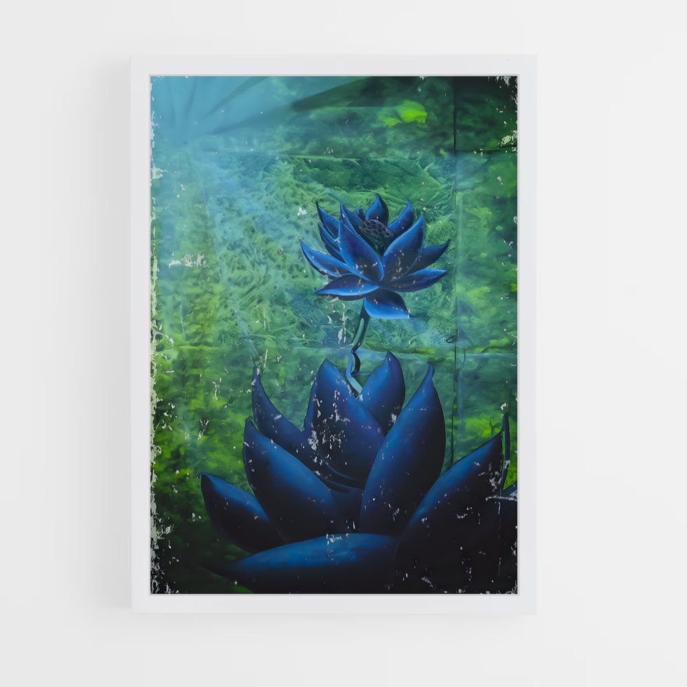ap-black lotus-1 cadre Blanc