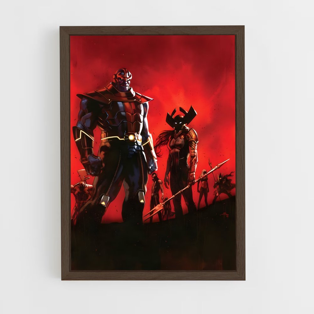 ap-black order-5 cadre Bois foncé