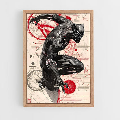 ap-black panther-10 cadre Bois clair