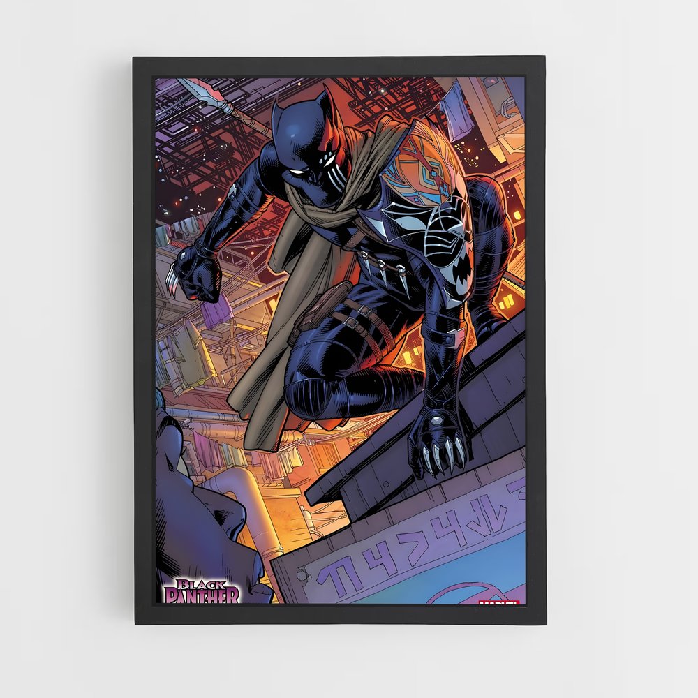 ap-black panther-12 cadre Noir