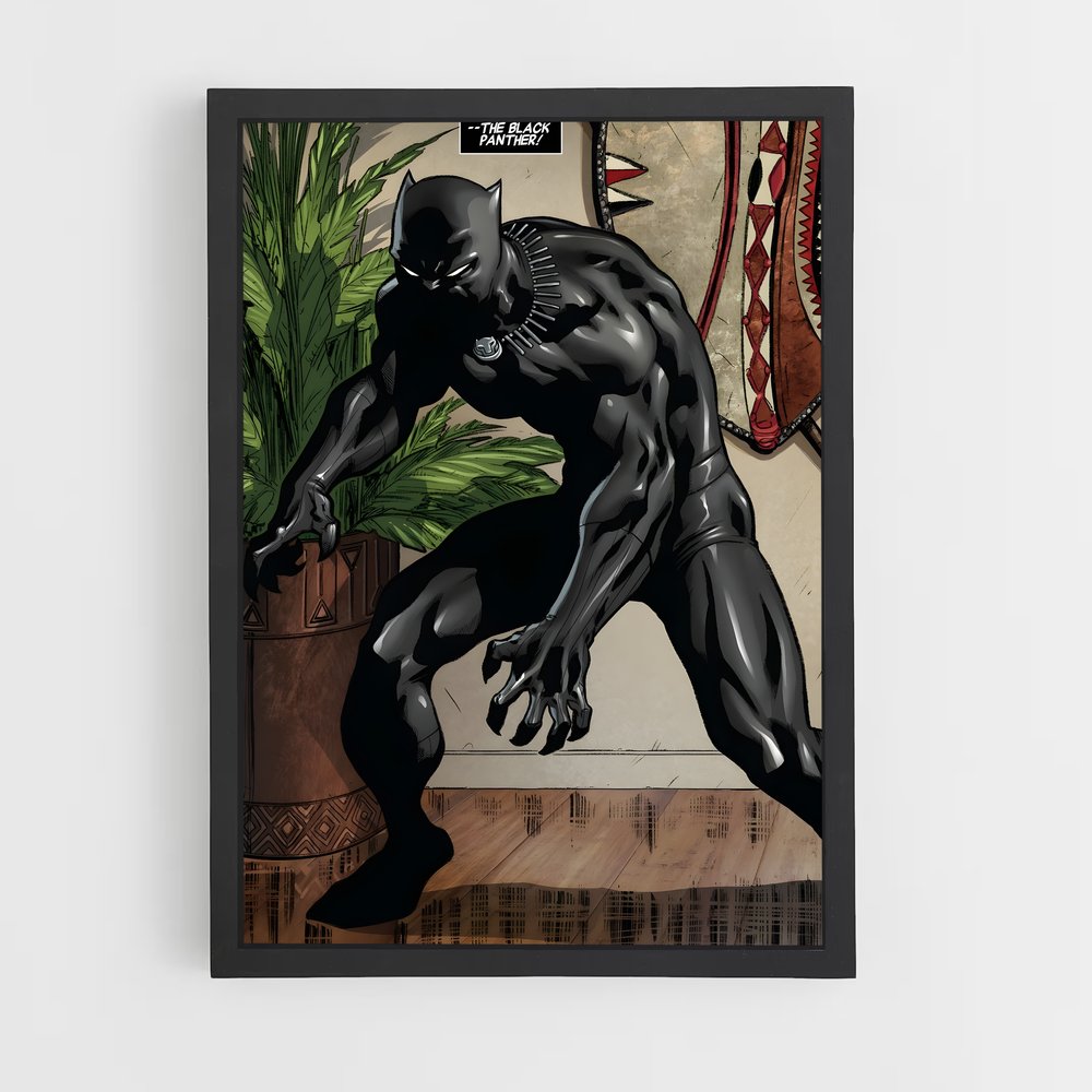 ap-black panther-14 cadre Noir