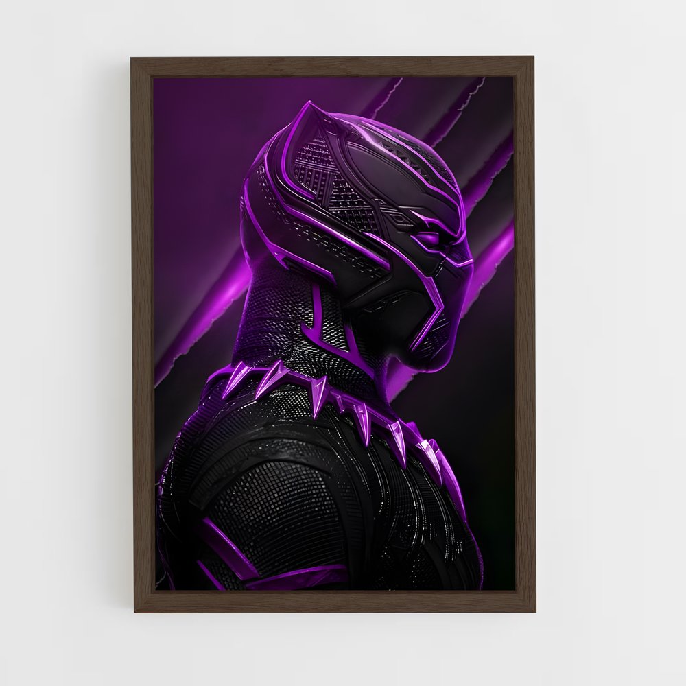 ap-black panther-15 cadre Bois foncé