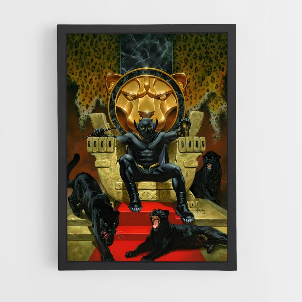 ap-black panther-17 cadre Noir