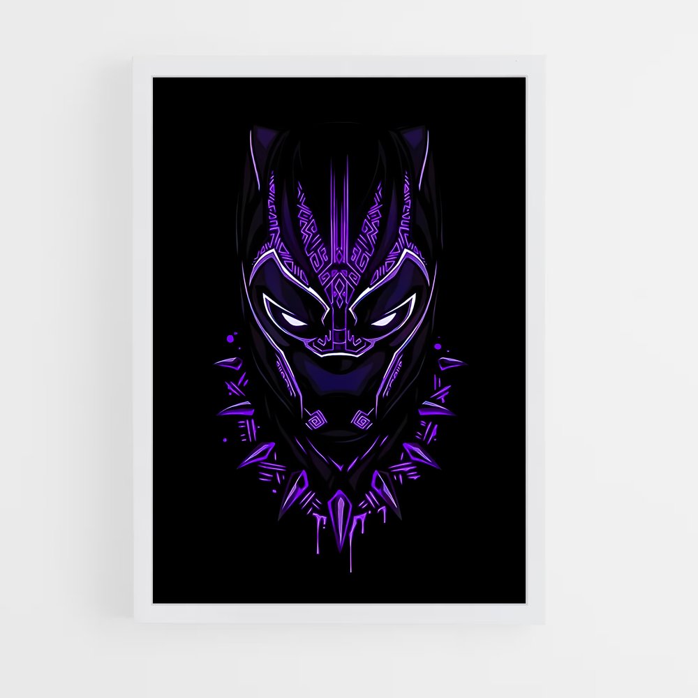 ap-black panther-8 cadre Blanc