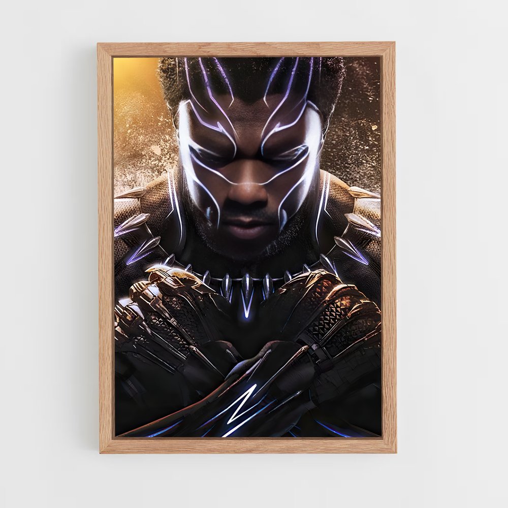 ap-black panther-9 cadre Bois clair