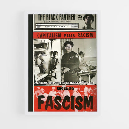 ap-black panther party-1 cadre Blanc