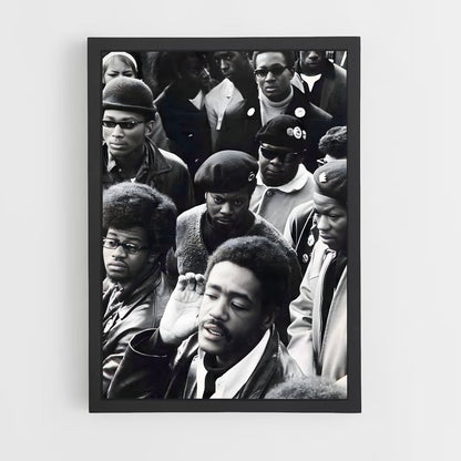 ap-black panther party-4 cadre Noir