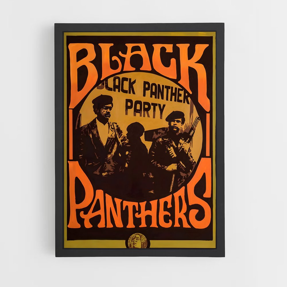 ap-black panther party-5 cadre Noir