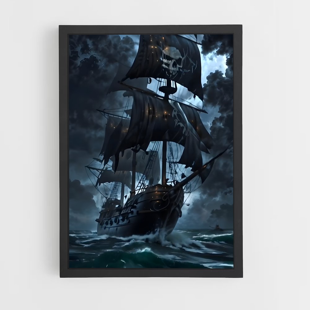 ap-black pearl-3 cadre Noir