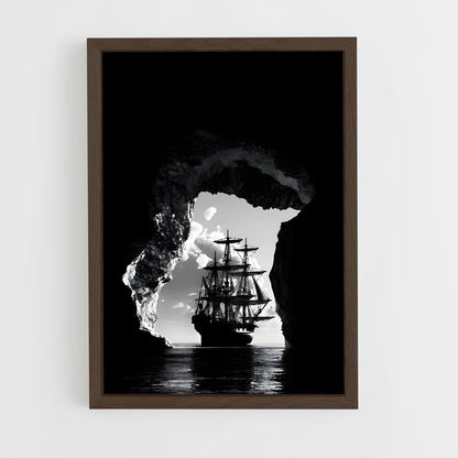 ap-black pearl-6 cadre Bois foncé