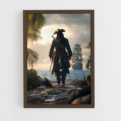 ap-black pearl-8 cadre Bois foncé