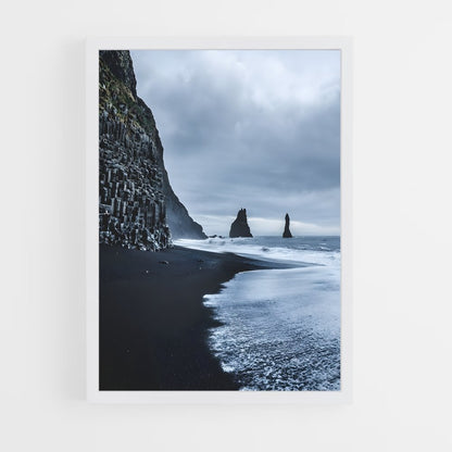 ap-black sand beach-2 cadre Blanc