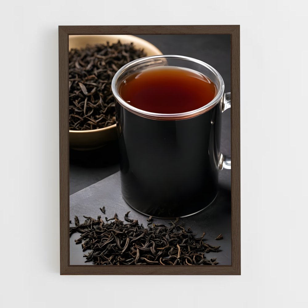 ap-black tea-1 cadre Bois foncé