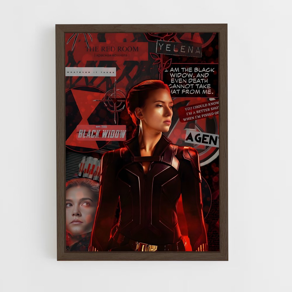 ap-black widow-2 cadre Bois foncé