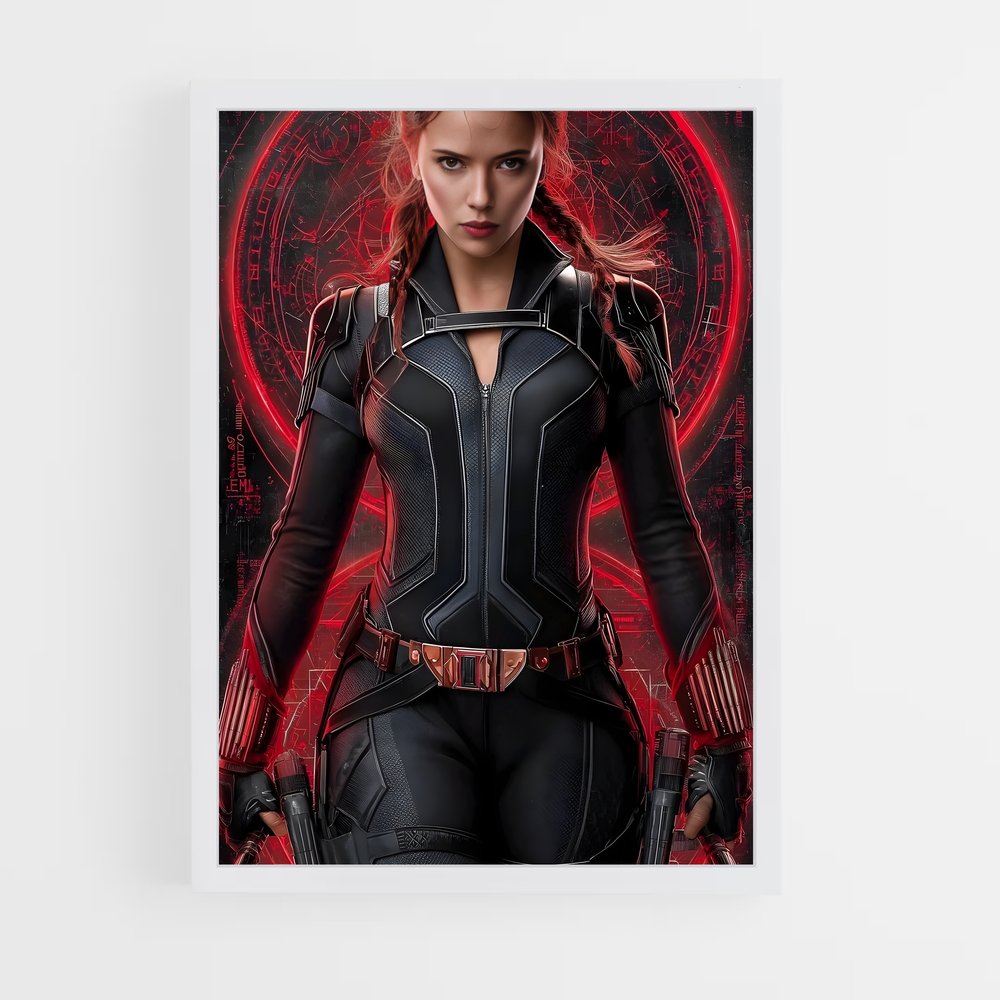 ap-black widow-3 cadre Blanc
