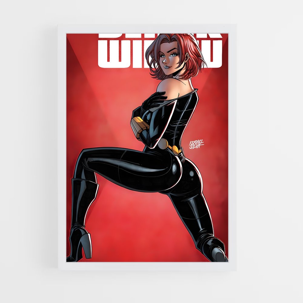ap-black widow-4 cadre Blanc