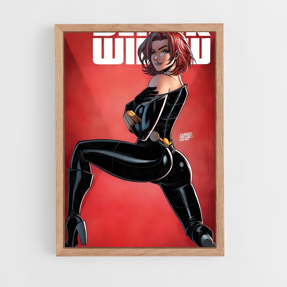 ap-black widow-4 cadre Bois clair