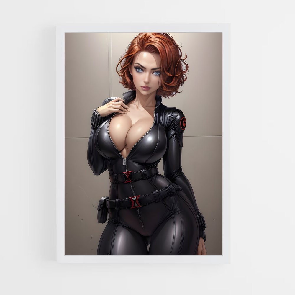 ap-black widow-8 cadre Blanc