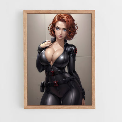 ap-black widow-8 cadre Bois clair