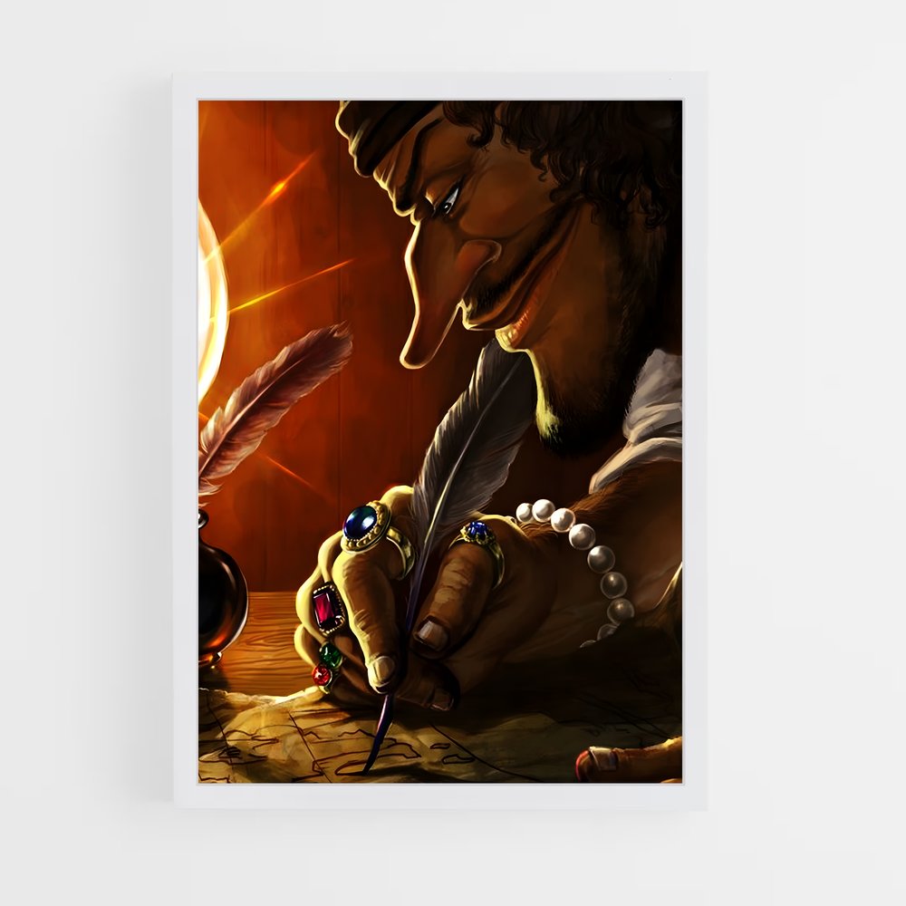 ap-blackbeard-1 cadre Blanc