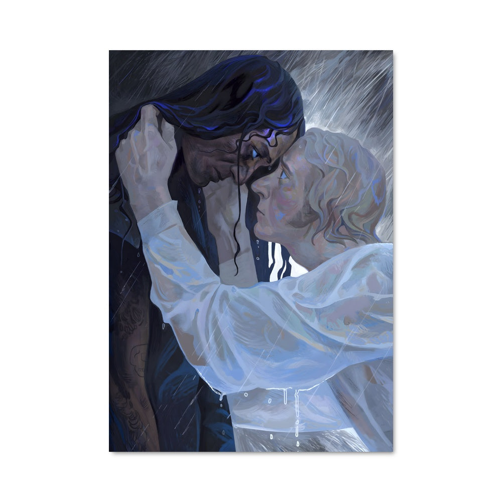 Poster Amour Sous La Pluie