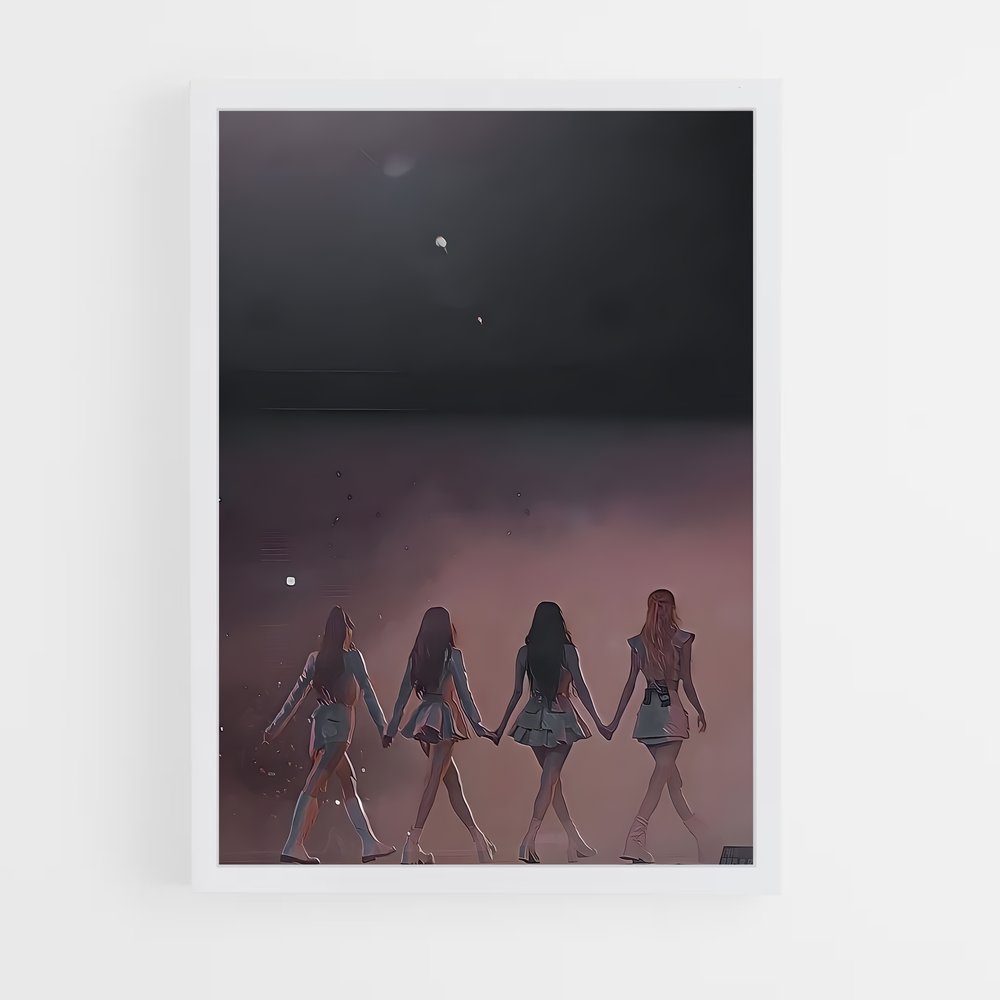 ap-blackpink-3 cadre Blanc