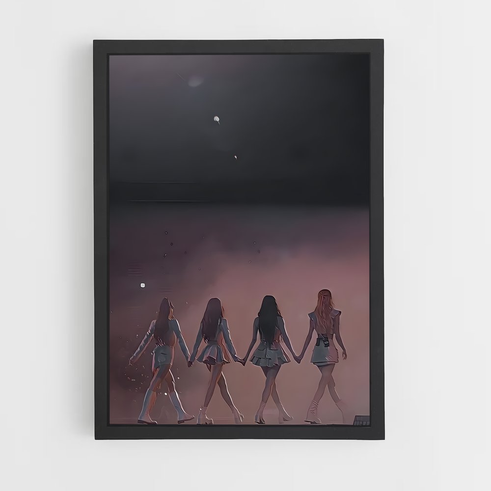 ap-blackpink-3 cadre Noir