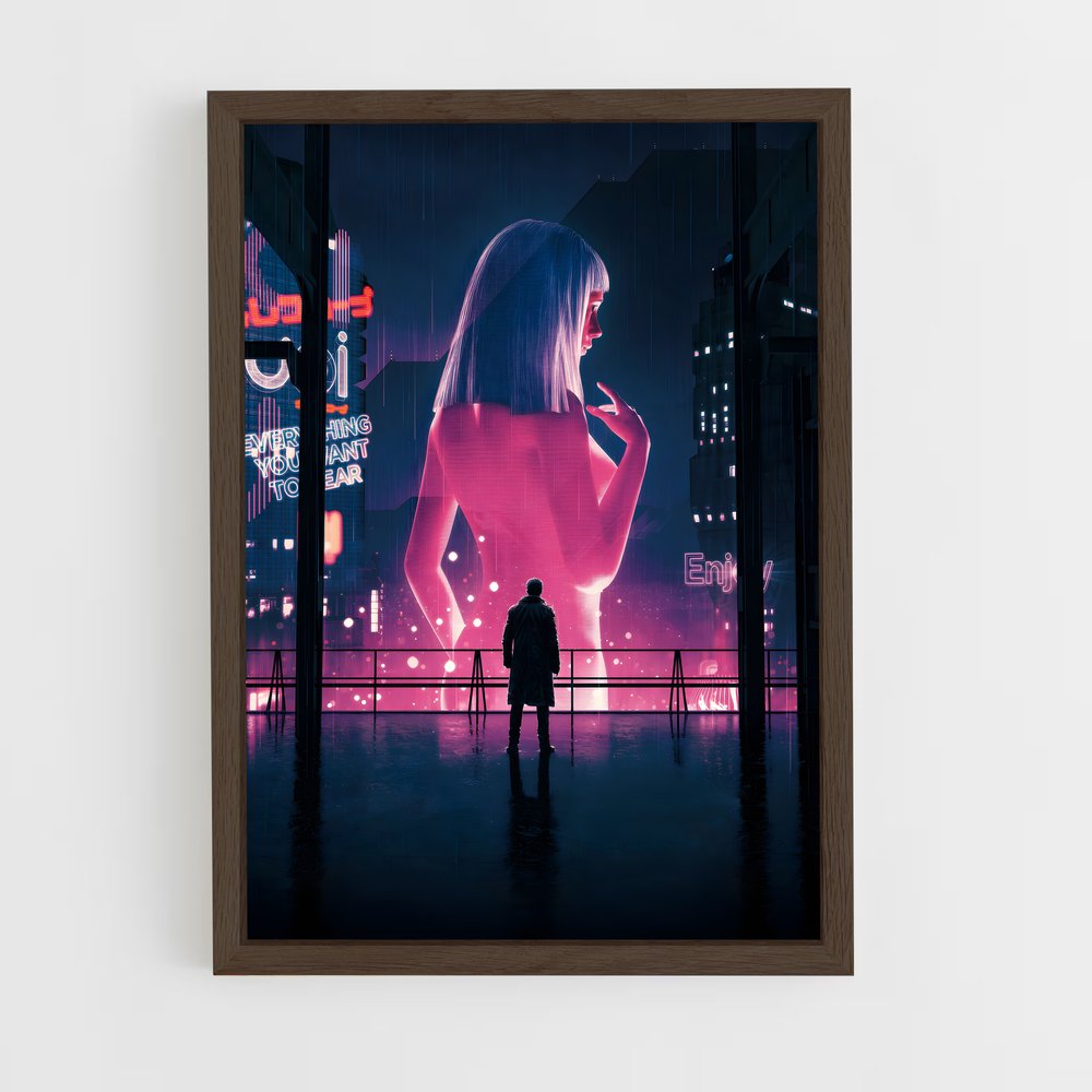 ap-blade runner-10 cadre Bois foncé